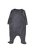 A Black Onesies from Seed in size 0-3M for girl. (Back View)