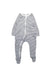 A White Onesies from Purebaby in size 3-6M for boy. (Front View)