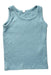 A Blue Sleeveless Tops from Mori in size 6-12M for boy. (Front View)