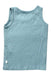 A Blue Sleeveless Tops from Mori in size 6-12M for boy. (Back View)