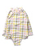 A Multicolour Rash Guards from Seed in size 6-12M for girl. (Front View)