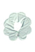 A White Bibs from Konny in size O/S for girl. (Front View)