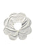 A White Bibs from Konny in size O/S for girl. (Back View)