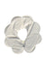 A White Bibs from Konny in size O/S for girl. (Front View)