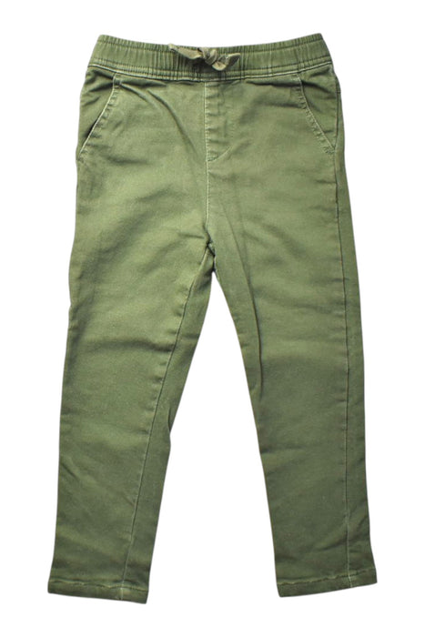 A Green Casual Pants from Seed in size 4T for boy. (Front View)