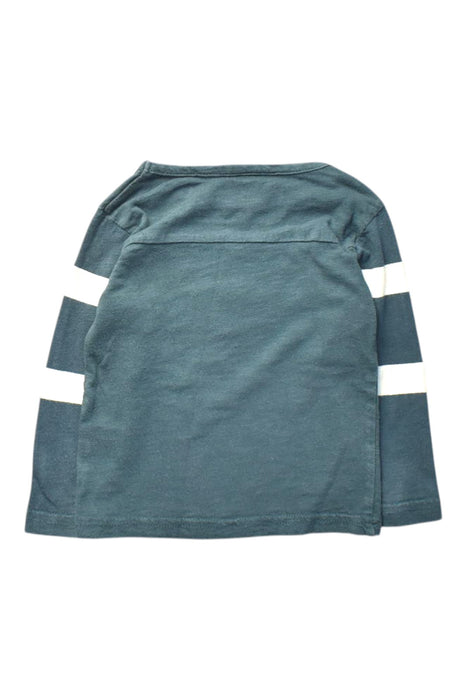 A Navy Long Sleeve T Shirts from Appaman in size 12-18M for boy. (Back View)