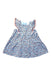 A Multicolour Sleeveless Dresses from Seed in size 12-18M for girl. (Front View)