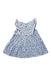 A Multicolour Sleeveless Dresses from Seed in size 12-18M for girl. (Back View)