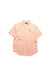 A Peach Short Sleeve Shirts from Ralph Lauren in size 8Y for boy. (Front View)