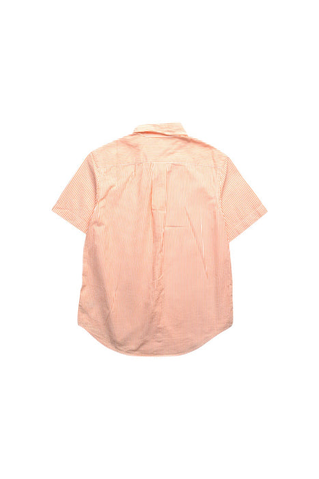 A Peach Short Sleeve Shirts from Ralph Lauren in size 8Y for boy. (Back View)