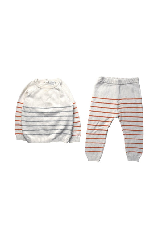 A Multicolour Pants Sets from Mori in size 18-24M for girl. (Front View)