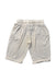 A Ivory Shorts from SUSUKOSHI  in size 6-12M for boy. (Back View)