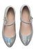 A Metallic Flats from Bonpoint in size 6T for girl. (Back View)