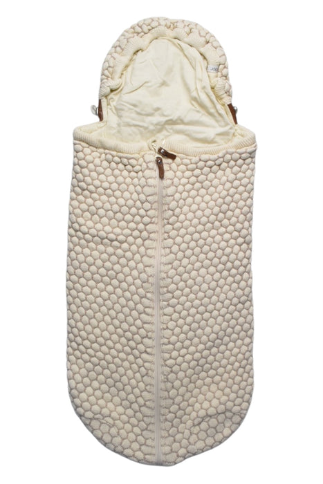A Ivory Sleepsacs from Joolz in size 0-3M for girl. (Front View)