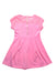 A Pink Short Sleeve Dresses from Juicy Couture in size 7Y for girl. (Back View)