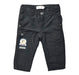 A Black Casual Pants from La Compagnie des Petits in size 6-12M for boy. (Front View)