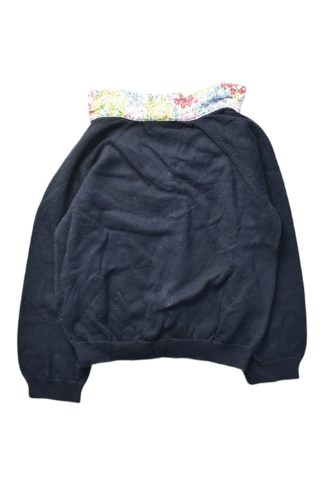 A Navy Cardigans from Cath Kids London in size 5T for girl. (Back View)