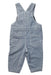 A Blue Long Overalls from Cyrillus in size 3-6M for boy. (Back View)