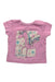 A Pink Short Sleeve Tops from Mothercare in size 0-3M for girl. (Front View)