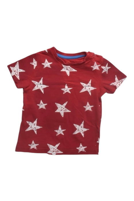A Red Short Sleeve T Shirts from Mothercare in size 12-18M for boy. (Front View)