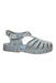 A Blue Sandals from Mini Melissa in size 3T for girl. (Front View)