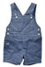 A Blue Overall Shorts from Dior in size 6-12M for boy. (Front View)