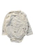 A Ivory Long Sleeve Bodysuits from Konges Sløjd in size 0-3M for girl. (Front View)