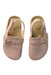 A Pink Slip Ons from Tahari in size 10Y for girl. (Back View)