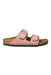 A Pink Sandals from Birkenstock in size 6T for girl. (Front View)