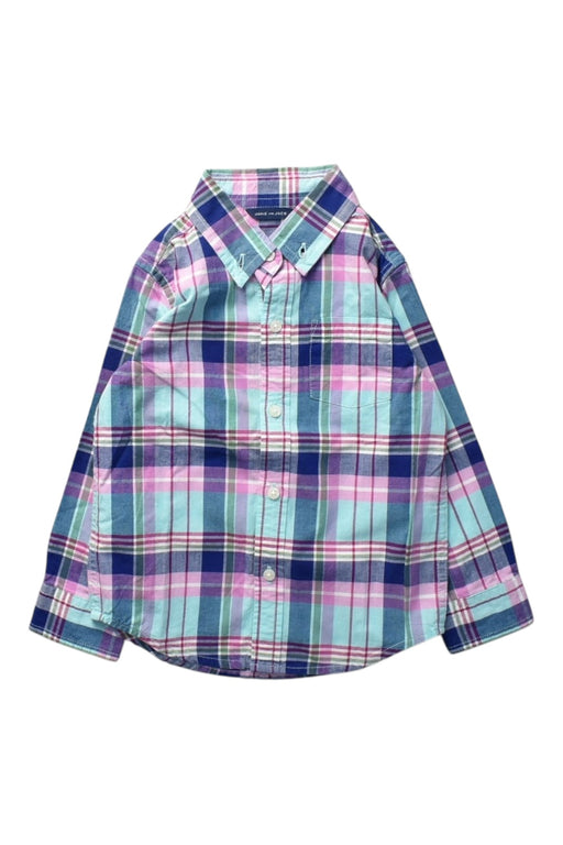 A Multicolour Long Sleeve Shirts from Janie & Jack in size 2T for boy. (Front View)