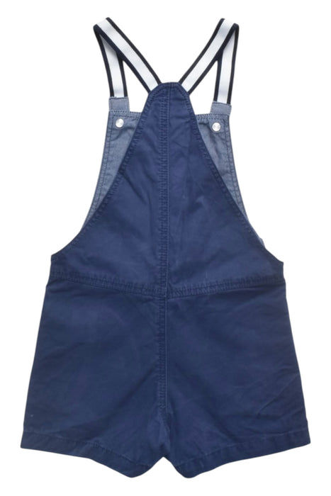 A Blue Overall Shorts from Timberland in size 6-12M for boy. (Back View)