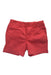 A Red Shorts from Chateau de Sable in size 6-12M for boy. (Front View)