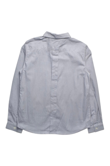 A Blue Long Sleeve Shirts from Bonpoint in size 8Y for boy. (Back View)