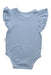 A Blue Sleeveless Bodysuits from Raph and Remy in size 6-12M for girl. (Back View)