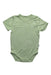 A Green Short Sleeve Bodysuits from Raph and Remy in size 6-12M for girl. (Front View)