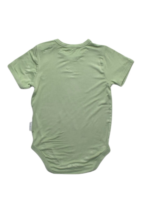 A Green Short Sleeve Bodysuits from Raph and Remy in size 6-12M for girl. (Back View)
