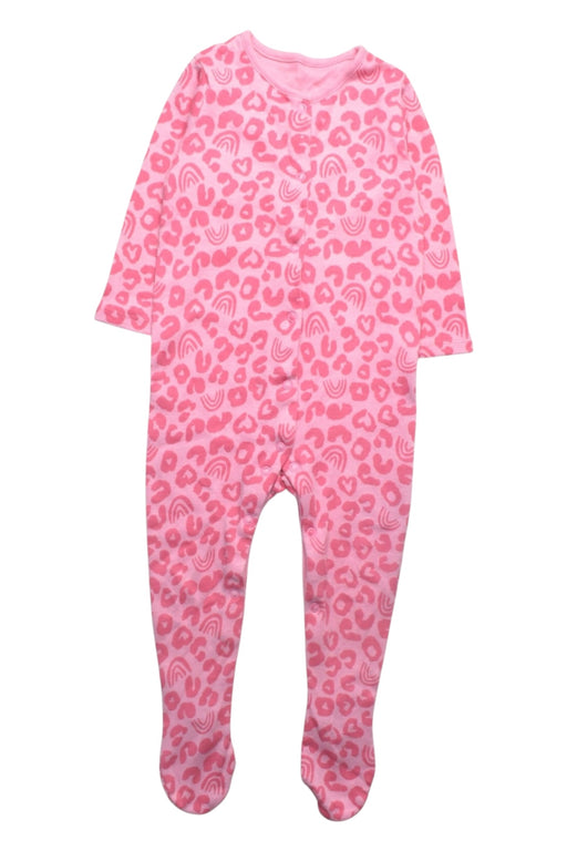A Pink Onesies from Mothercare in size 6-12M for girl. (Front View)
