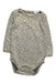 A Green Long Sleeve Bodysuits from Jamie Kay in size 3-6M for girl. (Front View)