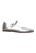 A Metallic Flats from Bonpoint in size 4T for girl. (Front View)