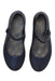 A Blue Flats from Bonpoint in size 6T for girl. (Back View)