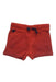 A Red Shorts from Boboli in size 3-6M for boy. (Front View)