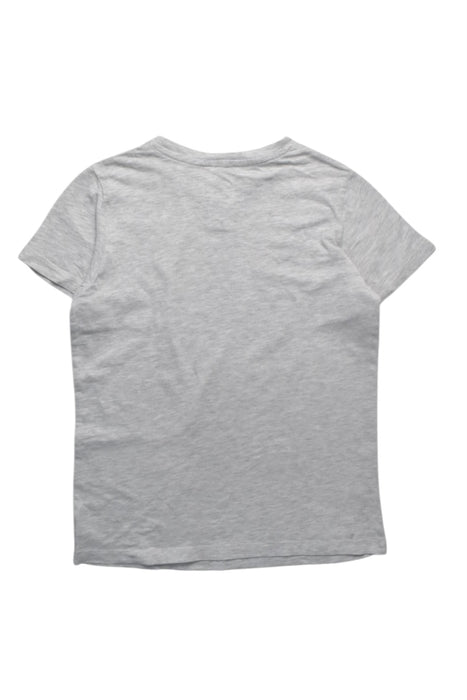 A Grey Short Sleeve T Shirts from Jacadi in size 10Y for boy. (Back View)