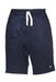 A Navy Shorts from Petit Bateau in size 12Y for boy. (Front View)