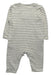 A White Long Sleeve Rompers from Albetta in size 3-6M for boy. (Back View)