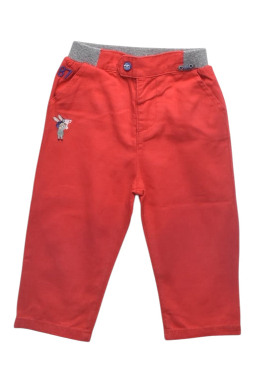 A Red Casual Pants from Sergent Major in size 12-18M for boy. (Front View)