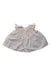 A Pink Sleeveless Dresses from Bonpoint in size 3-6M for girl. (Back View)