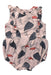 A Pink Sleeveless Rompers from Tea in size 18-24M for girl. (Front View)