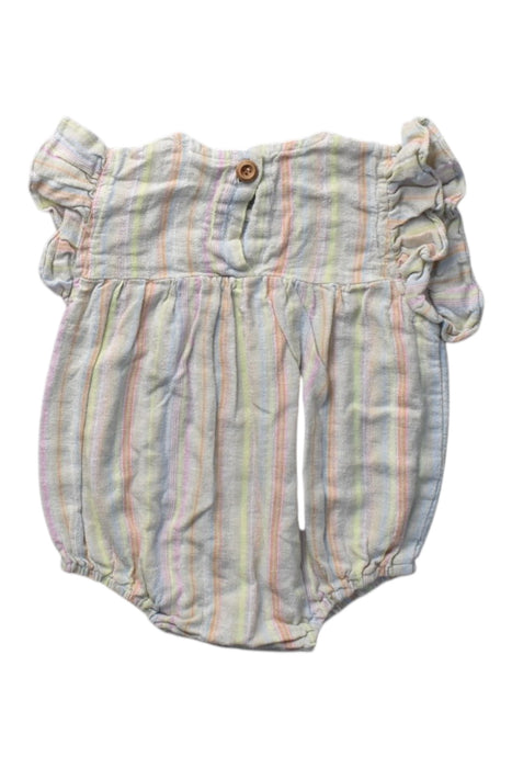 A Multicolour Short Sleeve Rompers from Lagom Kids in size 6-12M for girl. (Back View)