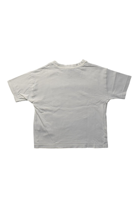 A White Short Sleeve T Shirts from Du Pareil au même in size 4T for boy. (Back View)