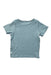 A Blue Short Sleeve T Shirts from Mori in size 6-12M for boy. (Back View)